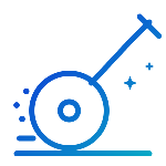 Driveway and concrete cleaning service icon